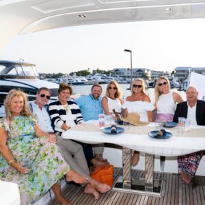 Exclusive Yachts Launch Party - Guests at Naples Sailing & Yacht Club - yacht tours
