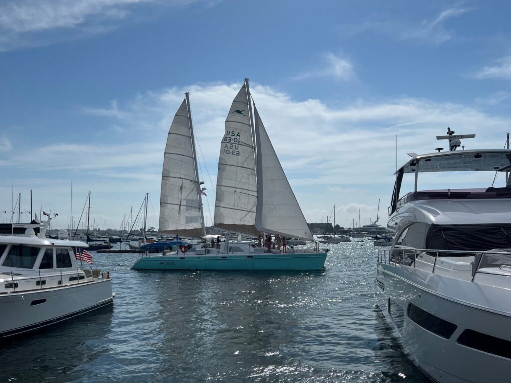 Exclusive Yachts - Sailing yacht on the water in Newport, Rhode Island