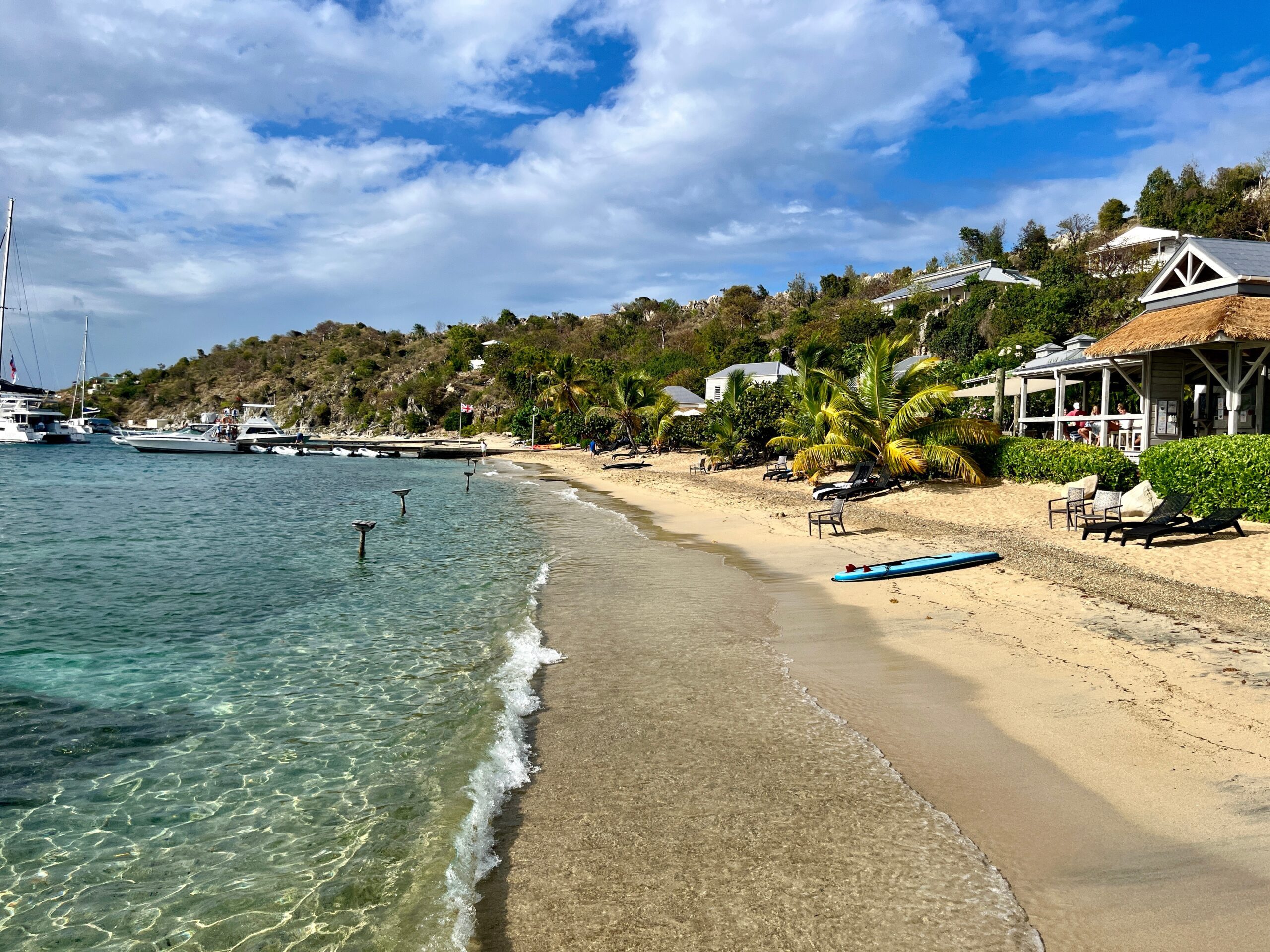Exclusive Yachts - Cooper Island beach view
