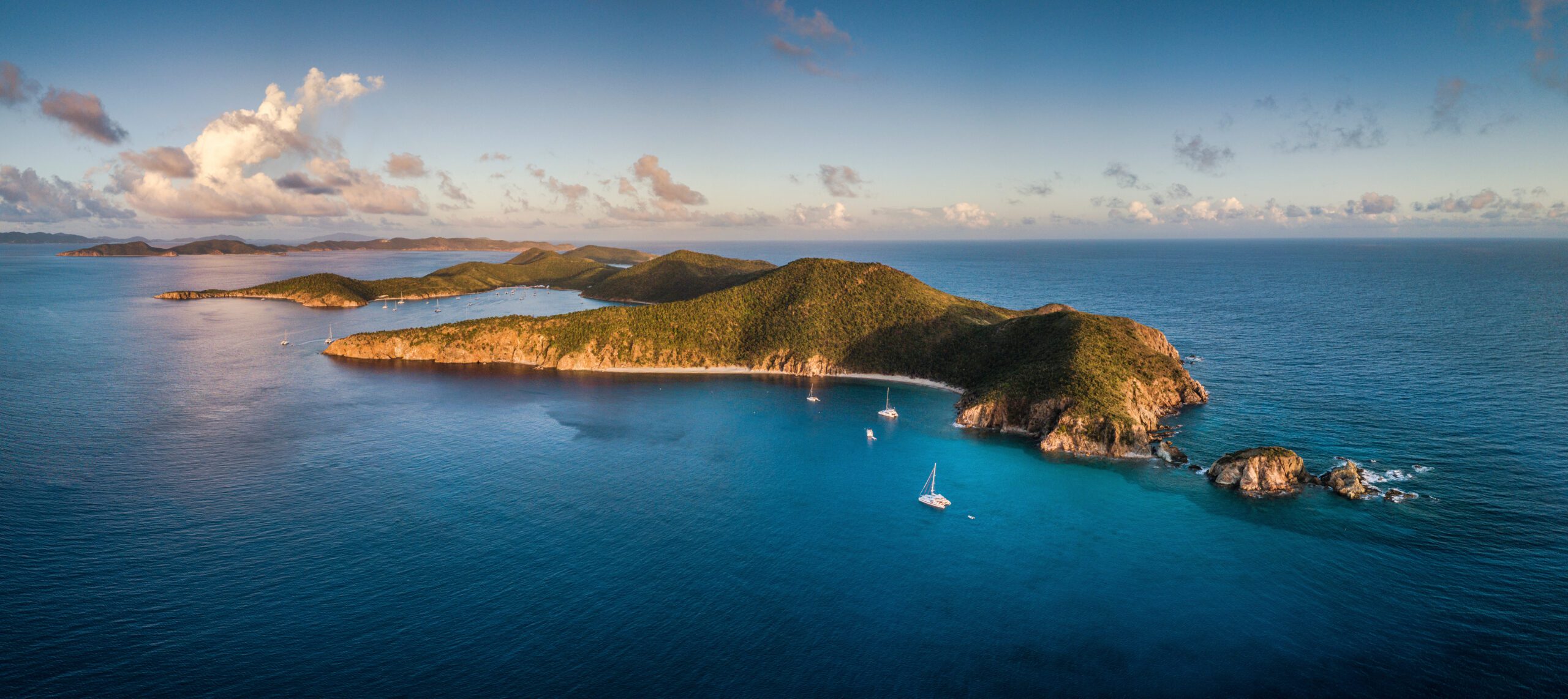 Exclusive Yachts - Normal Island ariel view