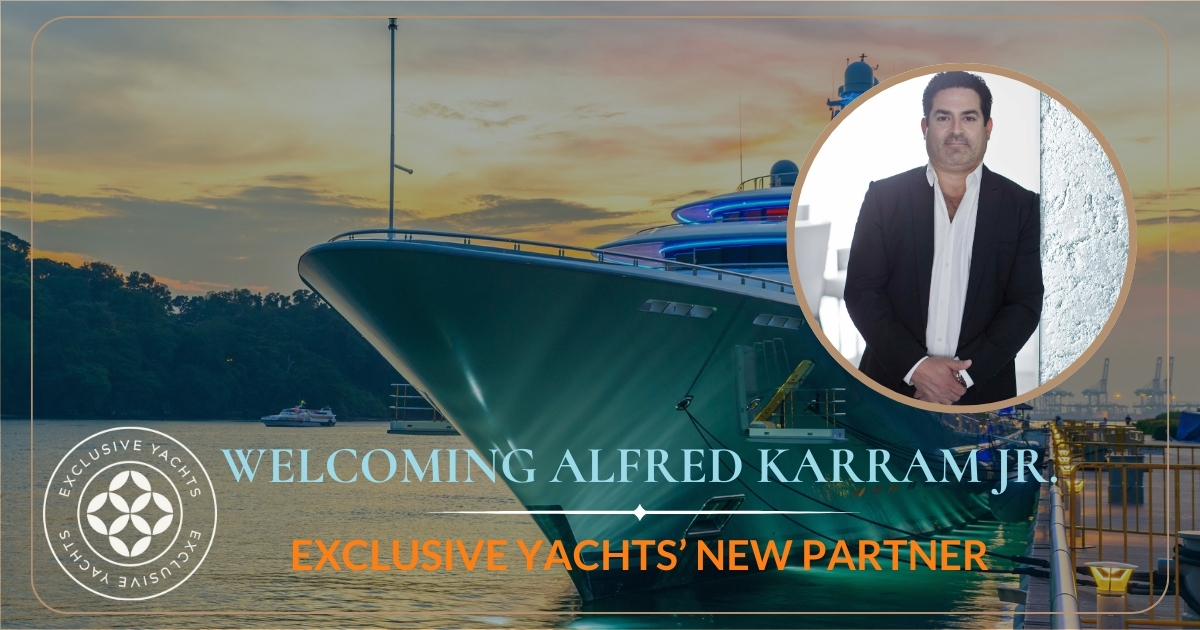 Welcoming AKJ Exclusive Yachts - Yacht and Alfred Karram Jr