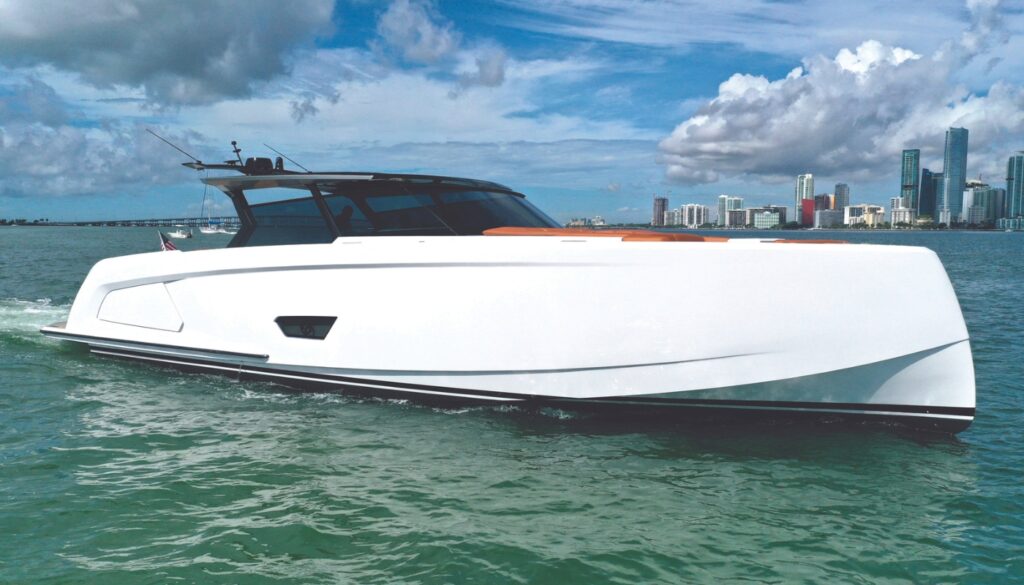 Exclusive Yachts - 58' Vanquish white