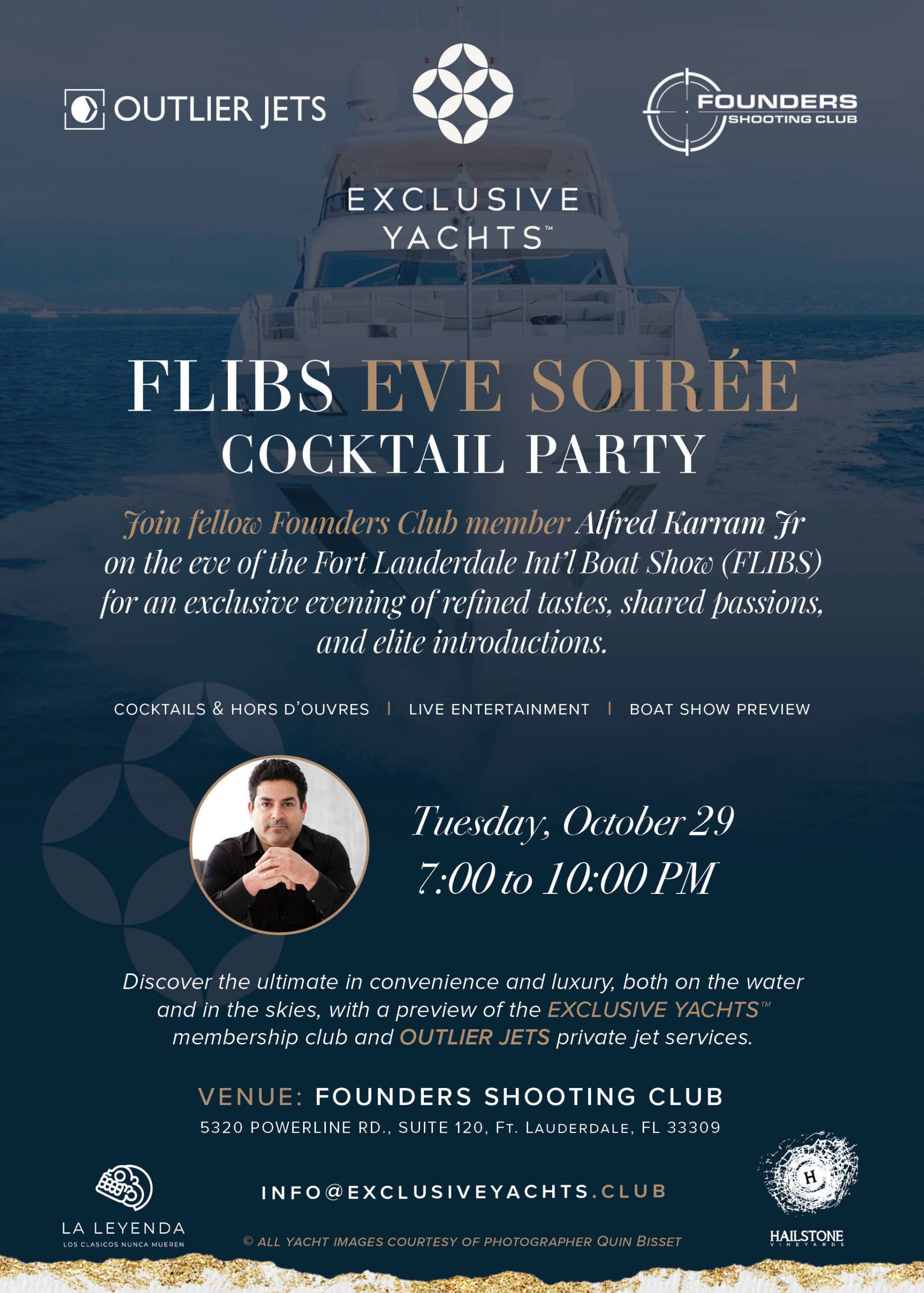 Exclusive Yachts - premium mezcal from LA LEYENDA 