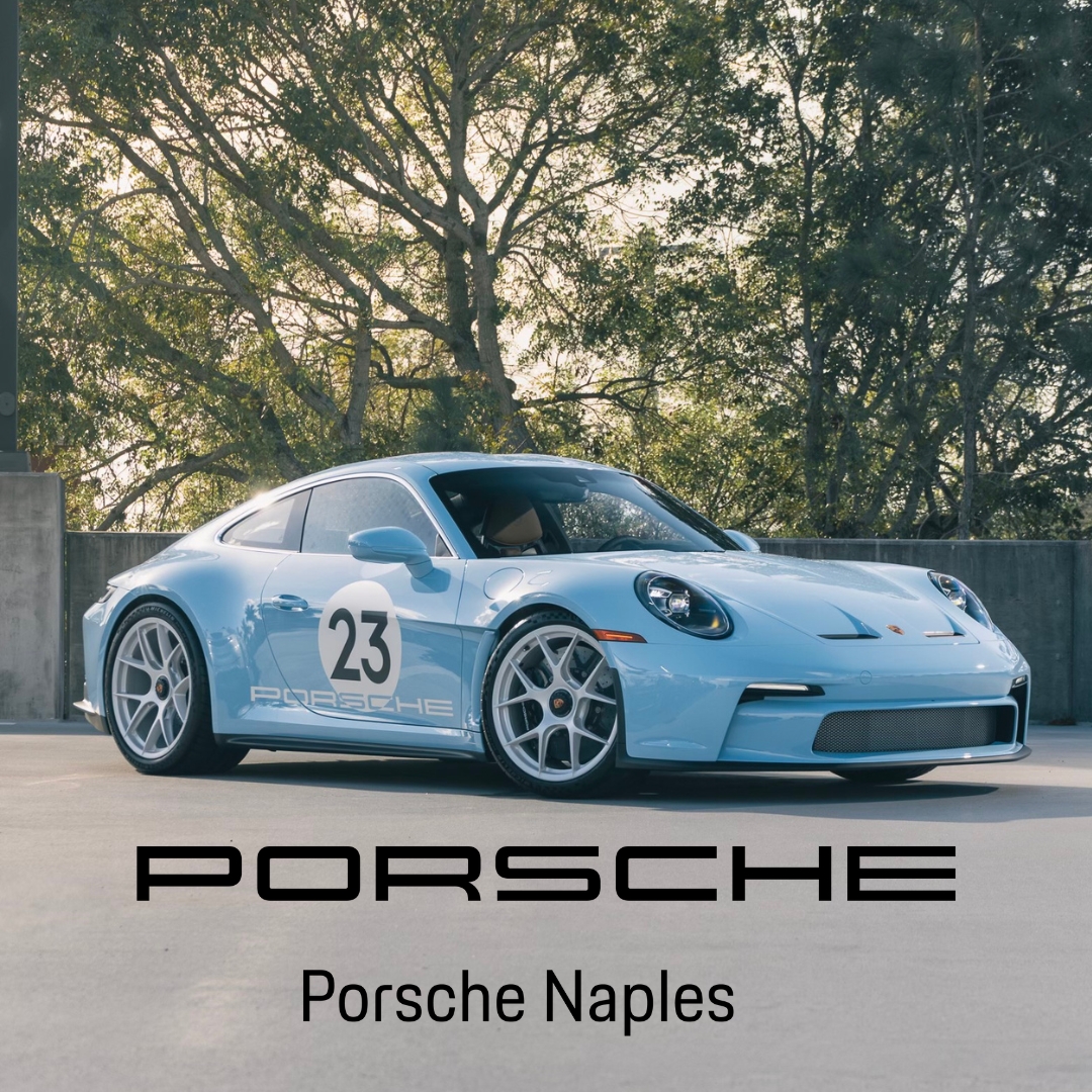 Light Blue Porshe from Porsche Naples