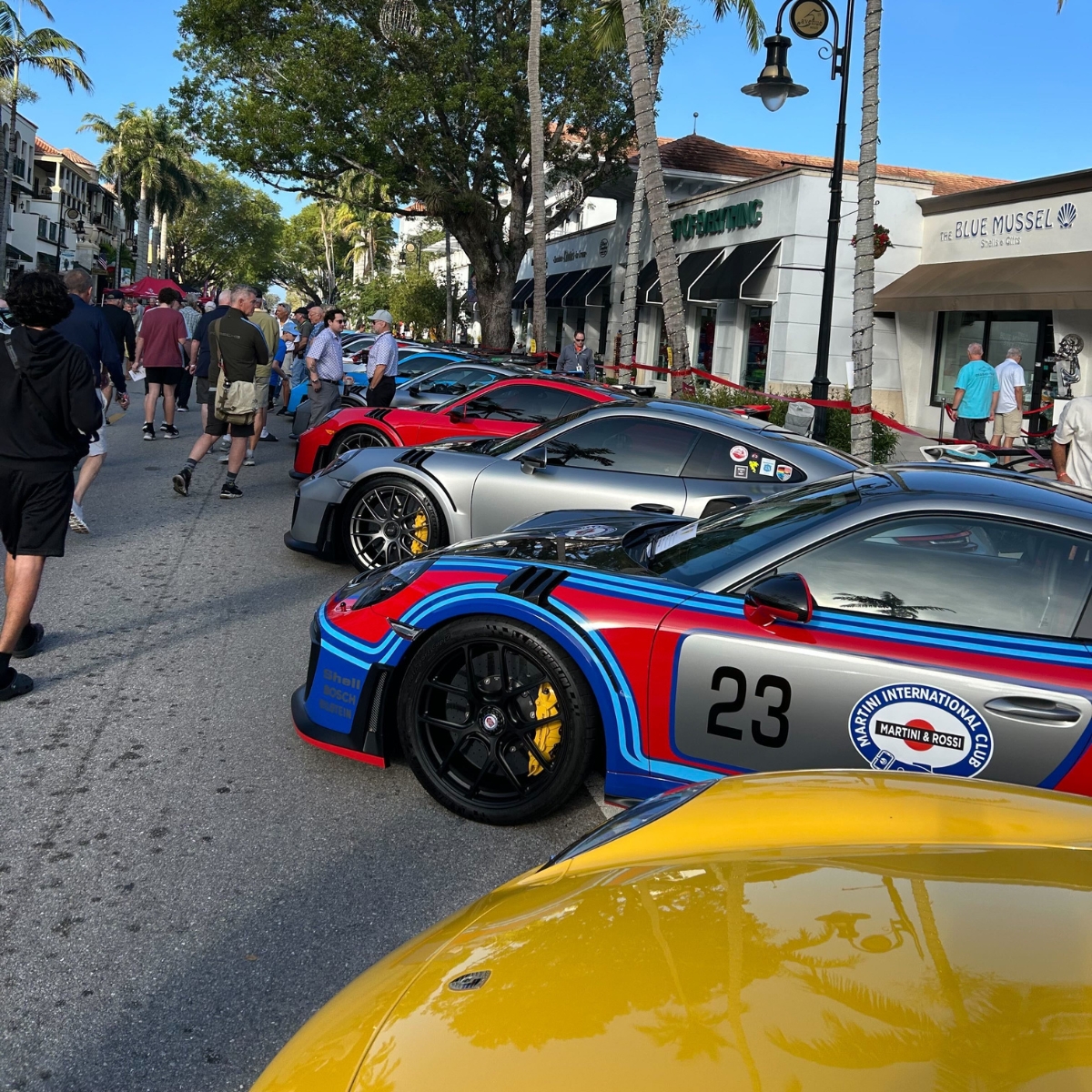 Mathew D'Adesky of Exclusive Yachts at the Crs on 5th Event in Naples, FL.