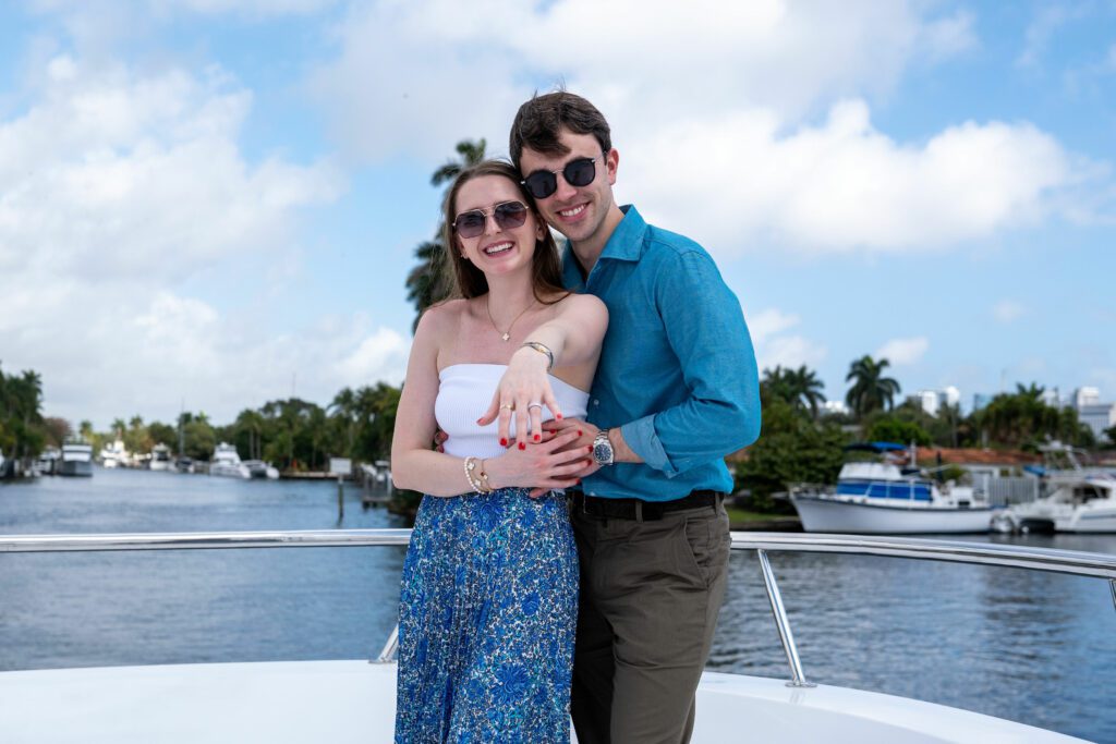 Exclusive Yachts - members aboard 95 foot intermarine superyacht